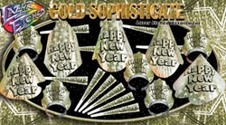 Gold Sophisticate Lazer-Etched New Year Assortment (for 20 people)