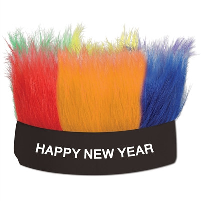 Happy New Year Hairy Headband