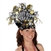 Gold and Silver Glittered New Year Headdress (1/Pkg)