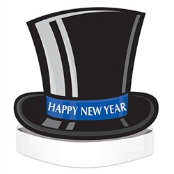 Happy New Year Top Hat Headband