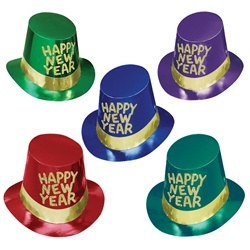 Gold Coast New Year Hi-Hats (sold 25 per box)