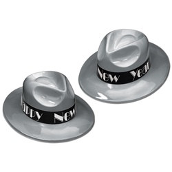 Silver Swing Fedora (sold 25 per box)