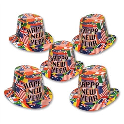 International New Year Hi-Hat (Sold 25 Per Box)