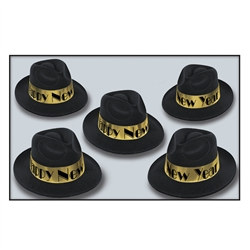 Gold Swing Fedora