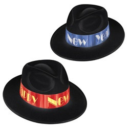 Fire and Ice New Year Fedoras (1/pkg)
