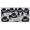 Swingin Black and Silver New Year Assortment (for 50 people)