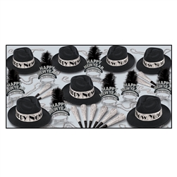 Swingin Black and Silver New Year Assortment