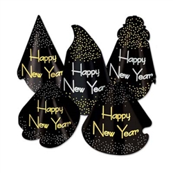 Midnight New Year Hat Assortment