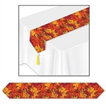 Printed Fall Leaf Table Runner