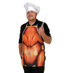 Thanksgiving Fabric Novelty Apron