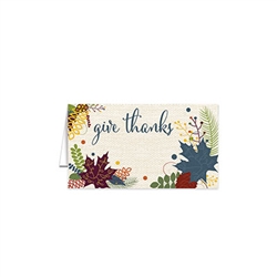 Add a touch of class to your Friendsgiving celebration with these vibrant and stylish Friendsgiving Table Cards.  Each package includes eight 3 x 41/4 inch cards.