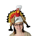 Plush Chef Turkey Hat