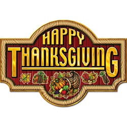 Happy Thanksgiving Sign