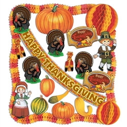 Flame Retardant Thanksgiving Decorating Kit