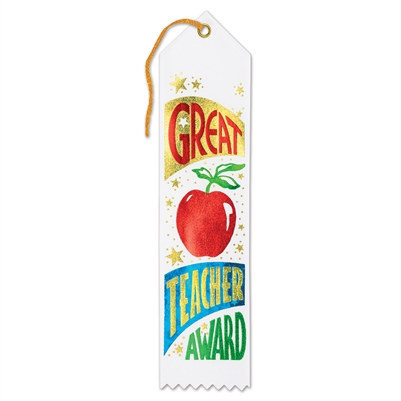 Great Teacher Award Ribbon