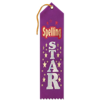 Spelling Star Ribbon