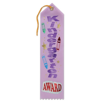 Kindergarten Award Ribbon