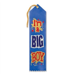 I'm A Big Boy Ribbon