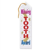Missing Tooth Award Ribbon