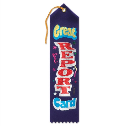 Great Report Card Ribbon