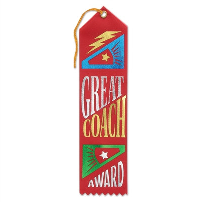 Great Coach Award Ribbon