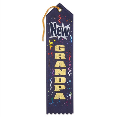 New Grandpa Ribbon