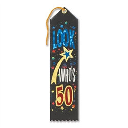 Look Who's 50 Ribbon