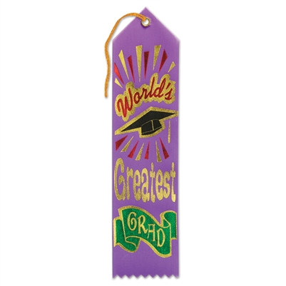 World's Greatest Grad Award Ribbon