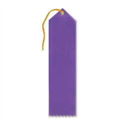 Purple Blank Award Ribbon