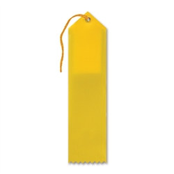Yellow Blank Award Ribbon