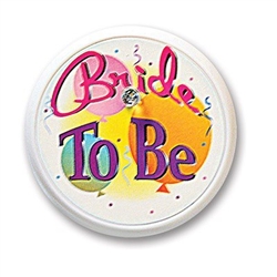 Bride To Be Blinking Button