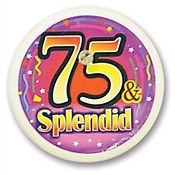 75 and Splendid Blinking Button