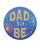 Dad To Be Satin Button