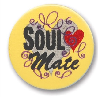 Soul Mate Satin Button