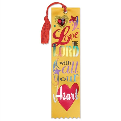Love The Lord Jeweled Bookmark