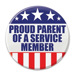 Let the world know how proud you are of your children with these great "Proud Parent Of A Service Member!