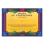 Award Of Excellence Award Certificates
