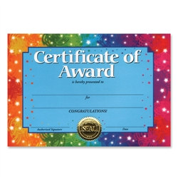 Certificate Of Award Certificates