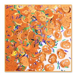 Pumpkin Face Confetti