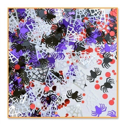 Black Widow Spiders Confetti