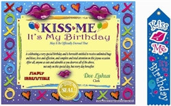 Kiss Me, It's My Birthday Gift Set