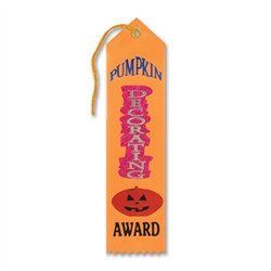 Pumpkin Decorating Award Halloween Ribbon