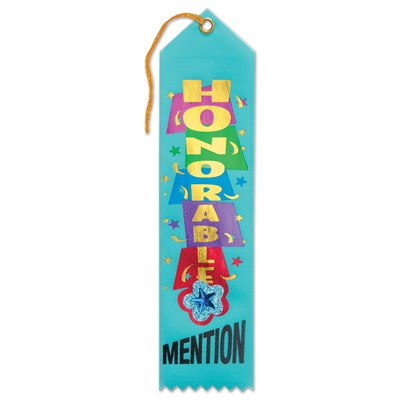 Honorable Mention Jeweled Ribbon