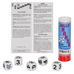 Jolly Roger Pirate Dice Game