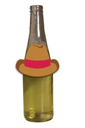 Cowboy Hat Bottle Tag (8/pkg)