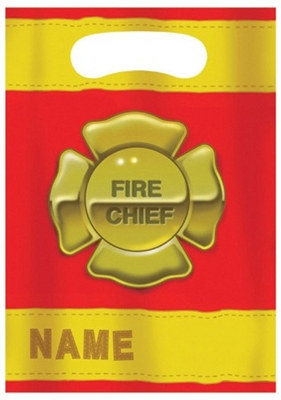 Fire Truck Loot Bag (8/pkg)