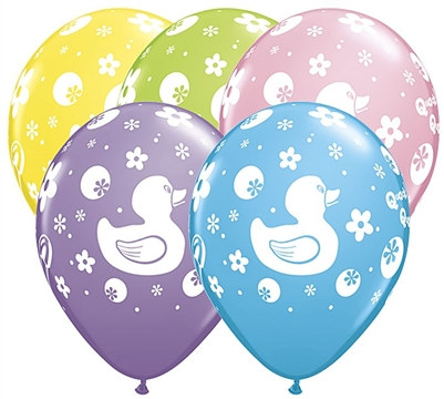 Assorted Baby Shower Latex Balloons