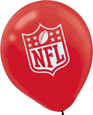 NFL Latex Balloons (6/pkg)