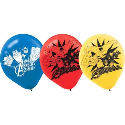 Avengers Latex Balloons (6/pkg)