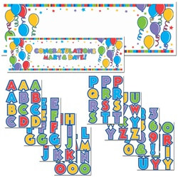 Birthday Personalized Banner Kit